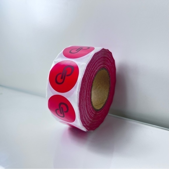 100 poshmark stickers| stickers round stickers fo poshmark sellers NWT - Picture 8 of 13